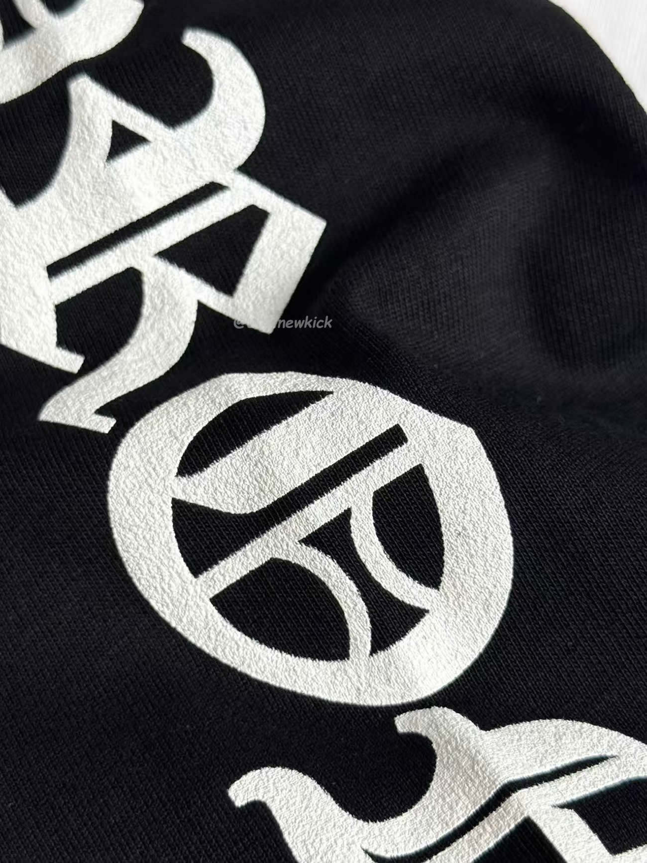 Chrome Hearts Horseshoe Baseball Shirt White Black (2) - www.newkick.vip